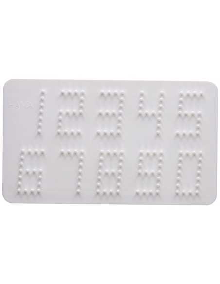 perforated Panel base numbers and letters hama BOR4455.AMA Hama | Futurartshop.com