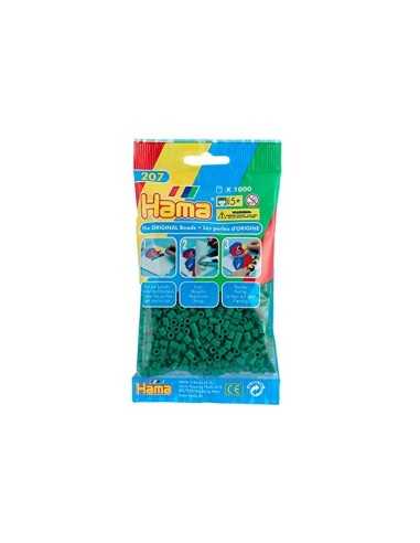 hama bustina 1000 perline verde BOR207-10.AMA Hama | Futurartshop.com