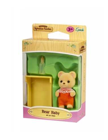 baby orso con culla sylvanian families BOR3424.SYL Epoch | Futurartshop.com