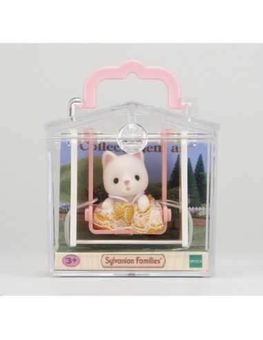 baby cat with swing sylvanian families BOR5201.SYL Epoch | Futurartshop.com
