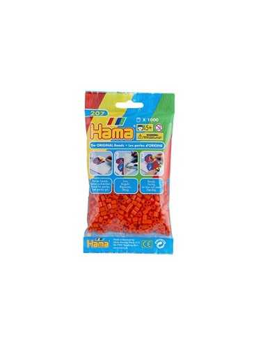 hama bustina 1000 perline arancione BOR207-04.AMA Hama | Futurartshop.com