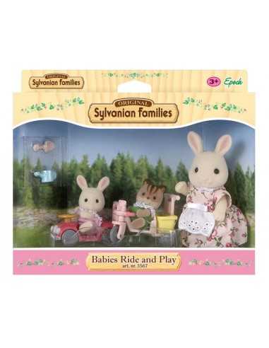 sylvanian families mamma coniglio con cuccioli BOR3567.SYL Epoch | Futurartshop.com