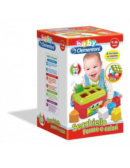 secchiello incastra forme CLE17129 Clementoni | Futurartshop.com
