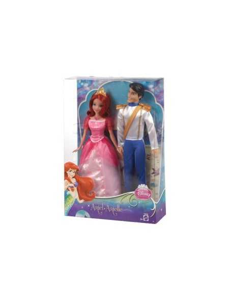Doll Princess ariel with Prince eric  MATY0939 Mattel | Futurartshop.com