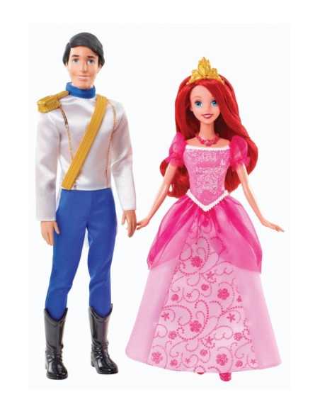Doll Princess ariel with Prince eric  MATY0939 Mattel | Futurartshop.com