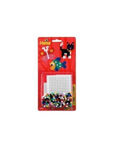 blister 450 perline con base quadrata hama BOR4168/4162 Hama | Futurartshop.com