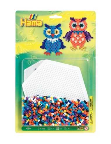 blister 1100 beads with hexagonal base hama BOR4015/4012 Hama | Futurartshop.com