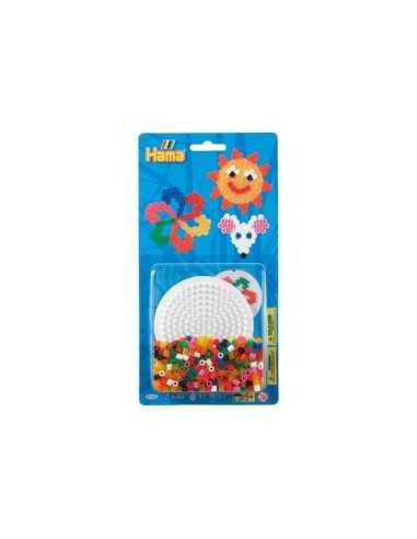 blister 450 hama beads with round base BOR4168/4166 Hama | Futurartshop.com