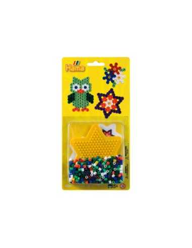 blister 450 perline con base a stella hama BOR4168/4163 Hama | Futurartshop.com