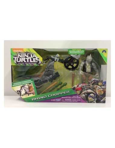 Rhino chopper rocksteady with ninja turtles GIOTUV56110/89303 Giochi Preziosi | Futurartshop.com