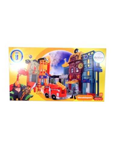 imaginex action tech Bank and jail playset GIABDY61 Mattel | Futurartshop.com