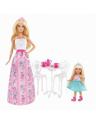 barbie e chelsea principesse l'ora del tè GIABCP35/BJX76  | Futurartshop.com