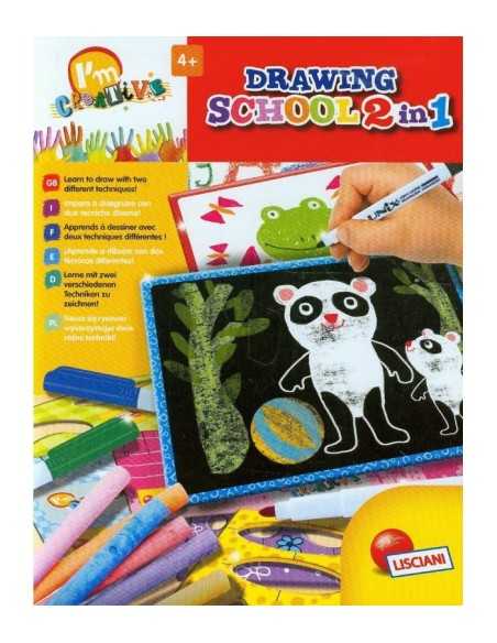 i'm creative crea con lavagne 2 in 1 BIM0004849 Lisciani | Futurartshop.com