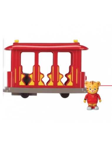 Daniel Tiger Tram pull - back GIODAN03000 Giochi Preziosi | Futurartshop.com