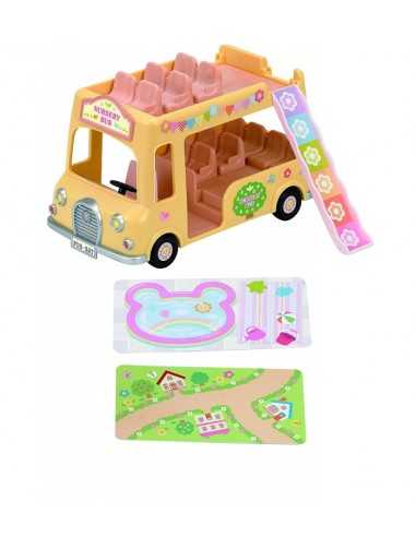 bus 2 piani asilo nido sylvanian families BOR3588.SYL Epoch | Futurartshop.com