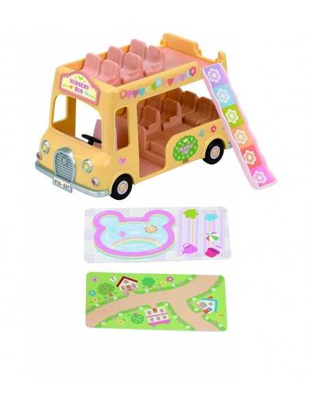 2 storey sylvanian families nursery school bus BOR3588.SYL Epoch | Futurartshop.com