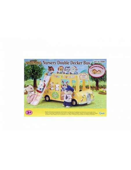 2 storey sylvanian families nursery school bus BOR3588.SYL Epoch | Futurartshop.com