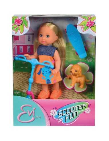 bambola evi love con monopattino SIM105732295 Simba Toys | Futurartshop.com