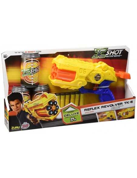 X-shot pistola rapid fury con 3 lattine e 6 dardi MAGGG-46011 Grandi giochi | Futurartshop.com