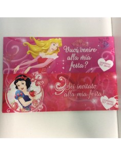 disney princesses 2 party invitations templates ACC161946 Accademia | Futurartshop.com