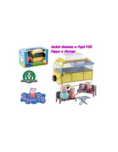 Giochi preziosi Peppa Pig Camper con 4 Personaggi CCP02256 GIOCCP02256 Giochi Preziosi | Futurartshop.com