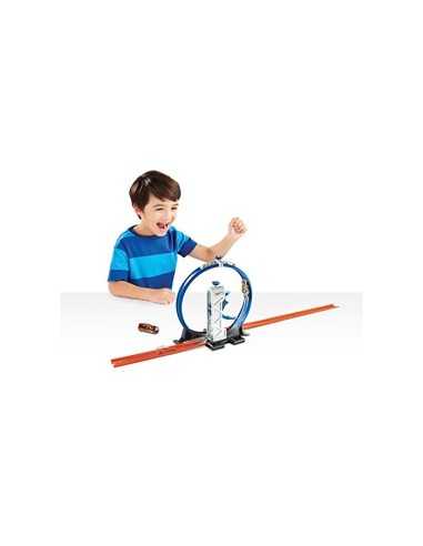 hot wheels pista builder accelerator-loop launcher un veicolo incluso MATDNH84/DMH51 Mattel | Futurartshop.com