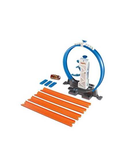 hot wheels pista builder accelerator-loop launcher un veicolo incluso MATDNH84/DMH51 Mattel | Futurartshop.com