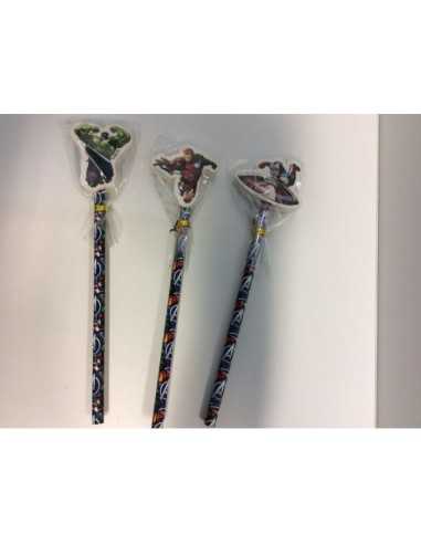avengers matita con gomma 3 modelli ACC161604/1 Accademia | Futurartshop.com