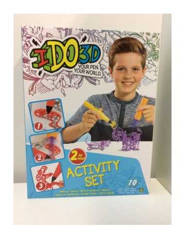 IDO 3D creative kit with 2 feathers theme zoo safari GIOGPZ55205-2 Giochi Preziosi | Futurartshop.com