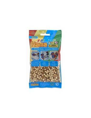 Hama bag 1000 gold beads BOR207-61.AMA Hama | Futurartshop.com