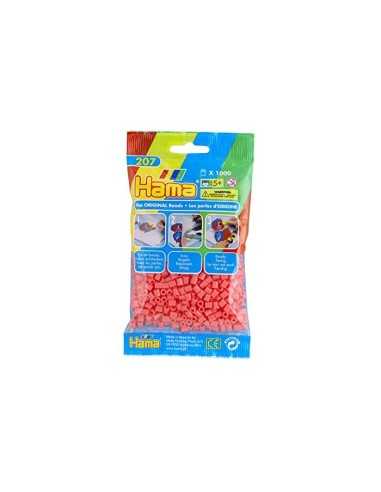 Perline bustina 1000 hama rosso pastello BOR207-44.AMA Hama | Futurartshop.com