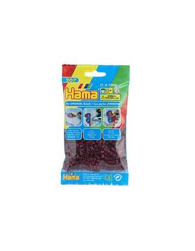 Hama beads 1000 bag bordeaux BOR207-30.AMA Hama | Futurartshop.com