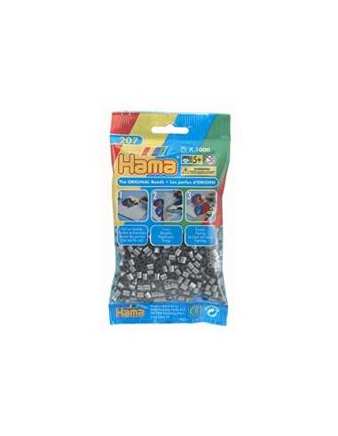 Hama bustina 1000 perline argento BOR207-62.AMA Hama | Futurartshop.com