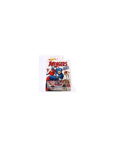 Hot wheels captain america-auto 3d MATDJK75/DJK78 Mattel | Futurartshop.com