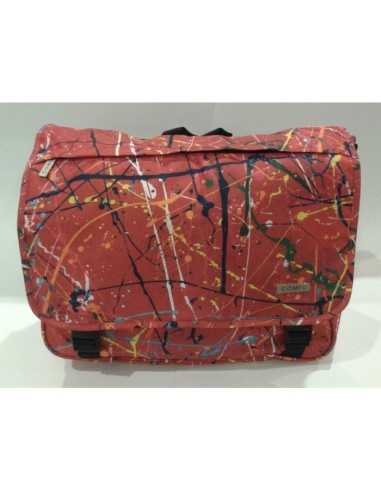 tracolla messenger estensibile comix all over schizzi di fantasia rosso PAN54774/2 Panini | Futurartshop.com