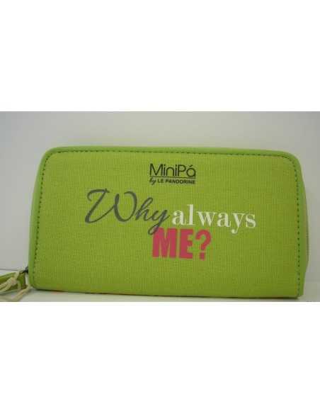 portafgoglio zip around minipà pandorine why always me PAN55099/3 Panini | Futurartshop.com