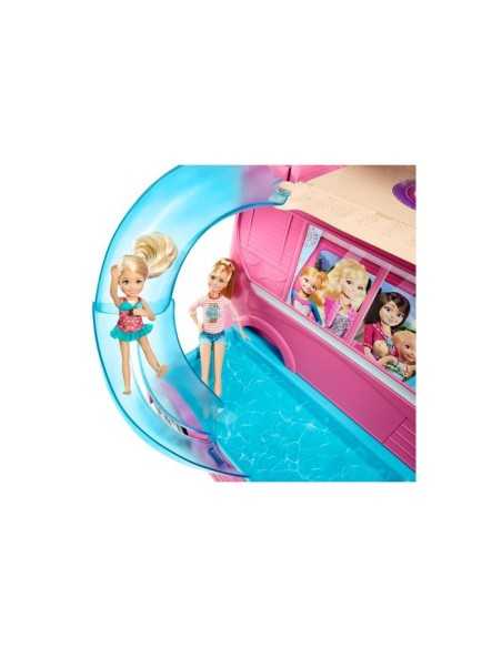 Barbie camper Pop UP with water slide MATCGT42-2 Mattel | Futurartshop.com