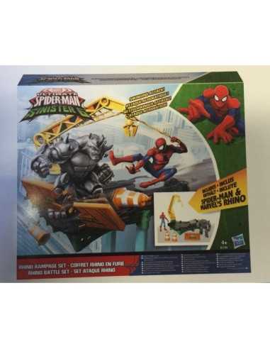 Spider-man con rhino rampage playset HASB7199EU40 Hasbro | Futurartshop.com