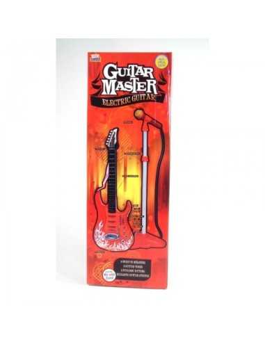 Chitarra elettrica con asta microfono 13732 MAG13732 Grandi giochi | Futurartshop.com
