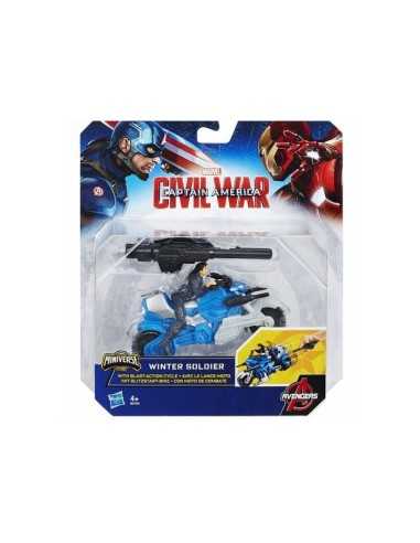 Personaggio winter soldier con moto HASB5769EU40/B6769 Hasbro | Futurartshop.com