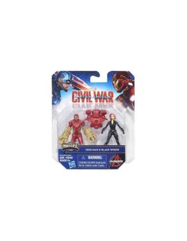 civil war personaggi iron man e black widow HASB5768EU40/B6143 Hasbro | Futurartshop.com