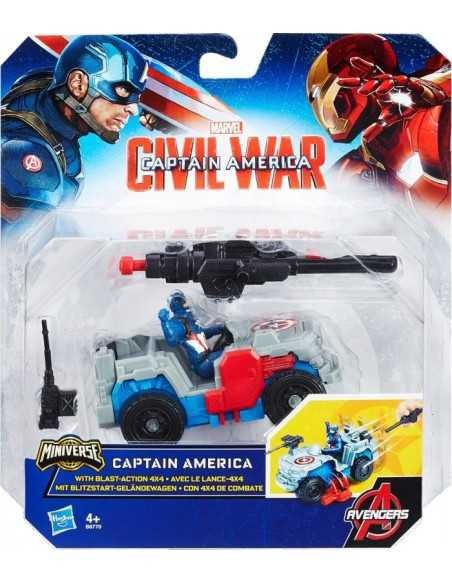 Character Captain america with car HASB5769EU40/B6770 Hasbro | Futurartshop.com