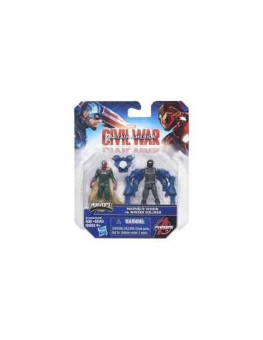 civil war personaggi marvel's vision versus winter soldier HASB5768EU40/B6146 Hasbro | Futurartshop.com