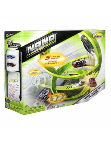 Nano Speed - Super Vert Crash Set Pista con 2 Nano Cars Incluse 6018976 2175043199443 Grandi giochi | Futurartshop.com