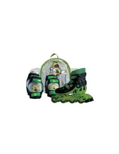 BEN10 Set pattini più accessori 34-37 174877  | Futurartshop.com