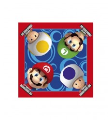 Super Mario Paper servilletas X 16 CMG189223 CMG189223 Como Giochi - Futurartshop.com