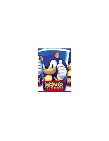 8 bicchieri Sonic CMG194005 2225168290065 Como Giochi  | Futurartshop.com