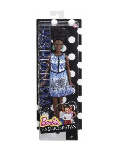 Barbie Fashionistas with white and blue short dress MATDGY54/DMF27 Mattel | Futurartshop.com