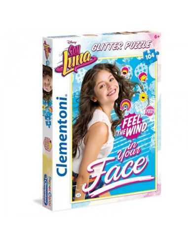 Glitter Puzzle Soy Luna 104 pieces CLE20137 Clementoni | Futurartshop.com