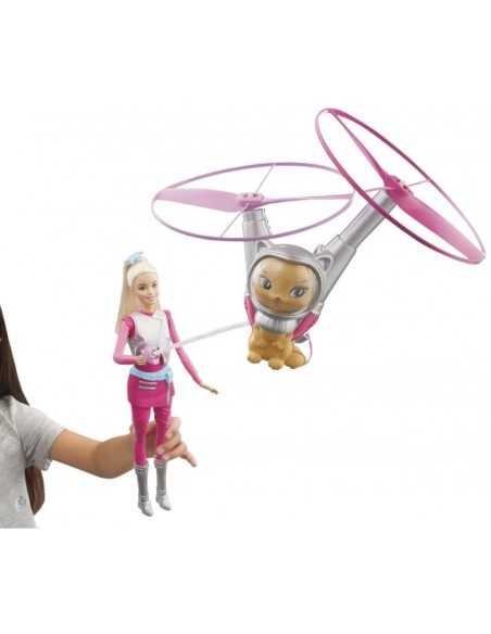 Barbie stellar adventure with flying kitten MATDWD24-0 Mattel | Futurartshop.com